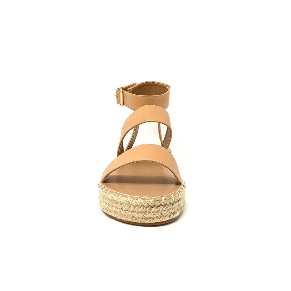 Butterscotch Tan Espadrille Sandals - Picture 9 of 10